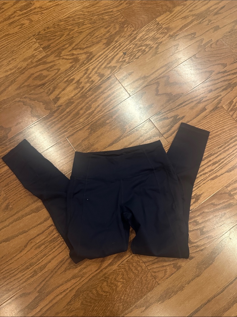 High-Rise navy Performance Leggings for Women